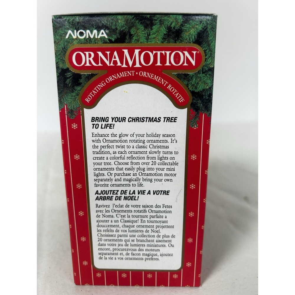 NIB Vintage 1989 NOMA Ornamotion Rotating Church Mouse Choir Ornament W/Motor. - Picture 4 of 7